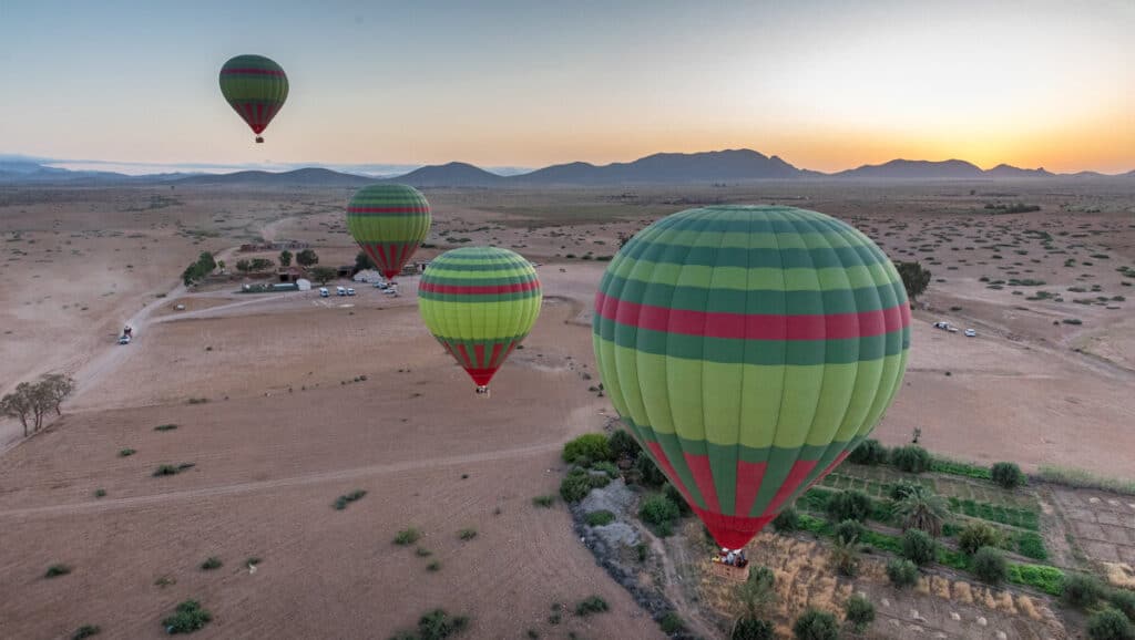 SMIT lance une étude pour développer l’activité des montgolfières à Jbilet à Marrakech