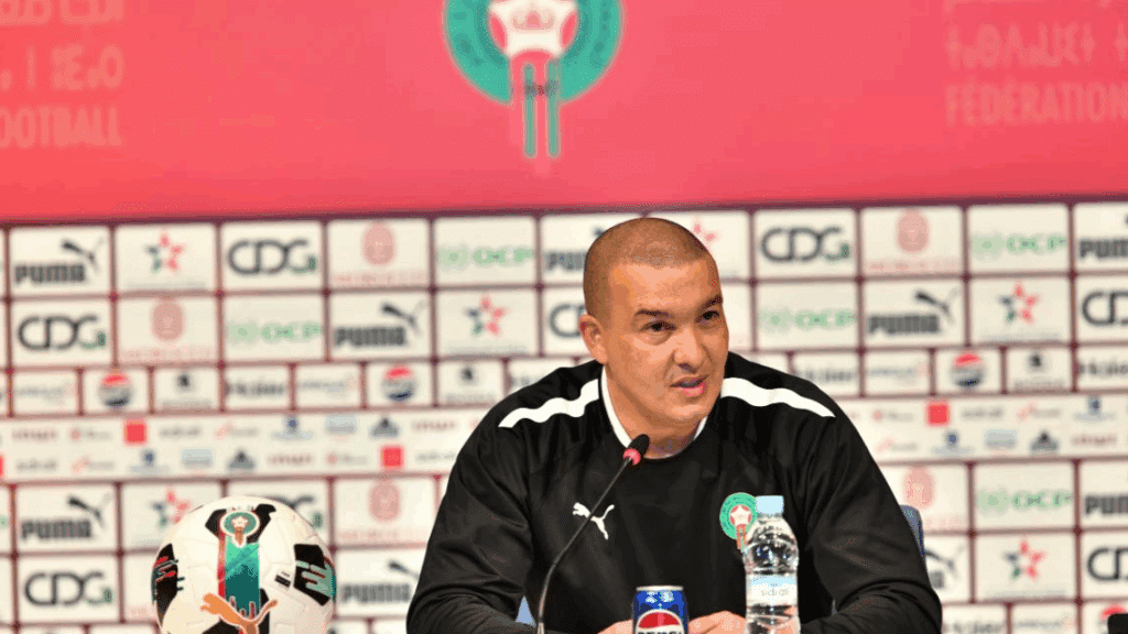 Nabil Baha dévoile la liste du Maroc pour la Coupe du monde U17 au Qatar