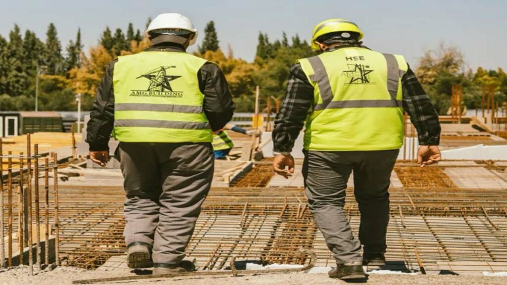 Chantier à Marrakech suivi dans le cadre d’un projet structuré par jalons et validations.