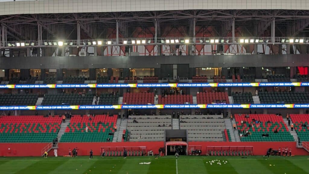 Premières images du Stade Moulay El Hassan à Rabat