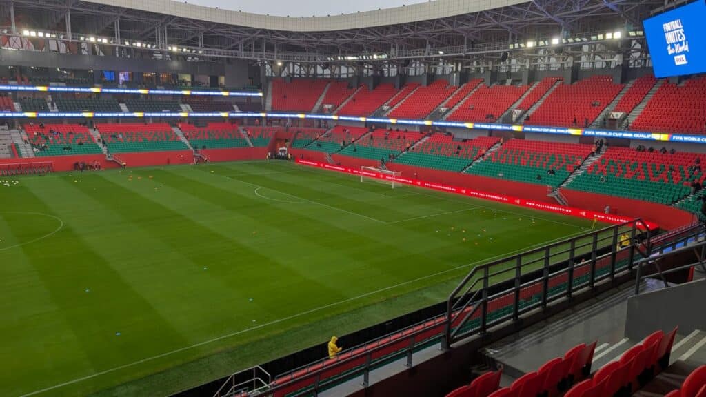 Premières images du Stade Moulay El Hassan à Rabat