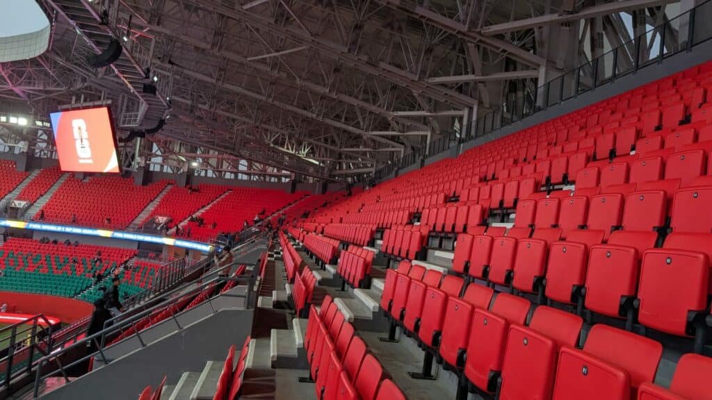 Premières images du Stade Moulay El Hassan à Rabat