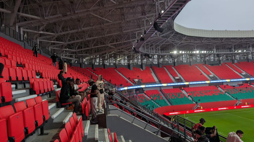 Premières images du Stade Moulay El Hassan à Rabat