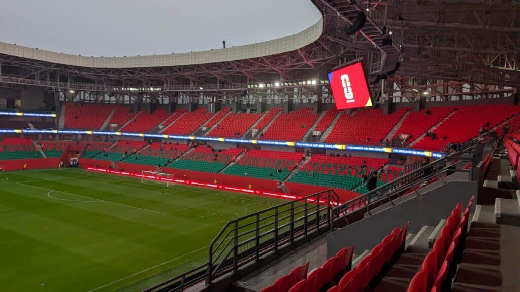 Premières images du Stade Moulay El Hassan à Rabat
