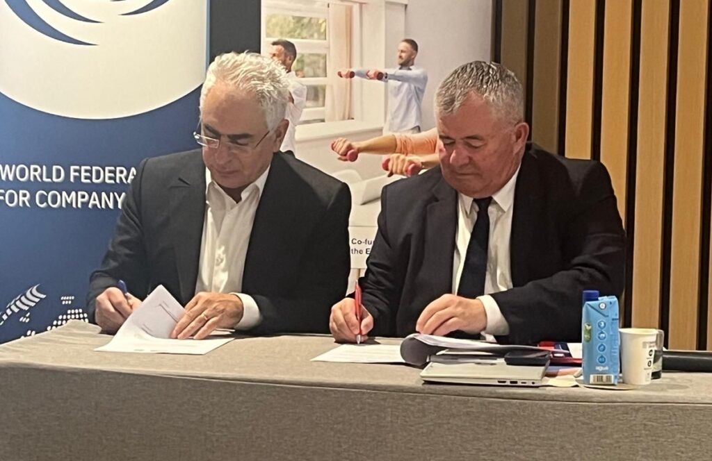 Younes El Mechrafi et l’APSEM à Málaga pour promouvoir le sport en entreprise marocain au sein de la World Federation for Company Sport