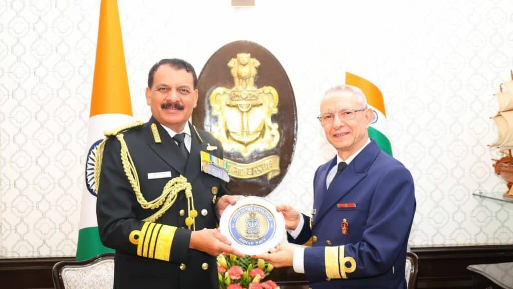 Coopération navale : le contre-amiral marocain Mohamed Tahin en visite officielle en Inde