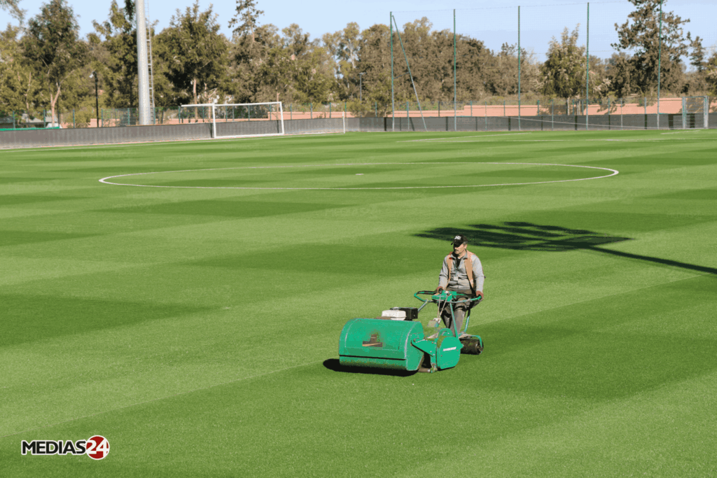 Les secrets de fabrication des pelouses de la CAN 2025