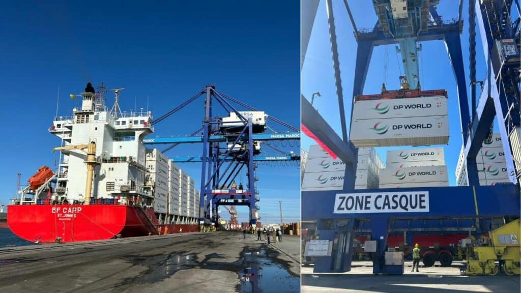 DP World inaugure le service maritime "Atlas" reliant le Maroc, le Royaume-Uni et l’Europe