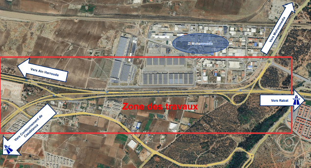 Casablanca : comment les nœuds de Sidi Maârouf et Aïn Harrouda vont désengorger la circulation