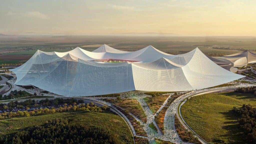 Pour 3,7 MMDH, le groupement SGTM-TGCC réalisera la couverture et la façade du Grand Stade de Benslimane