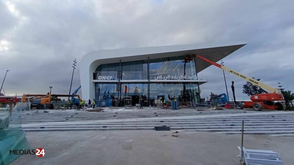 Gare Hay Riad : un chantier qui sera livré avant la CAN 2025 (Images)