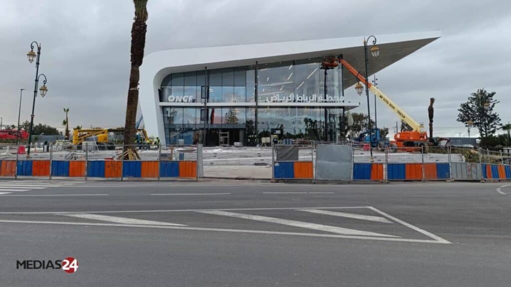 Gare Hay Riad : un chantier qui sera livré avant la CAN 2025 (Images)