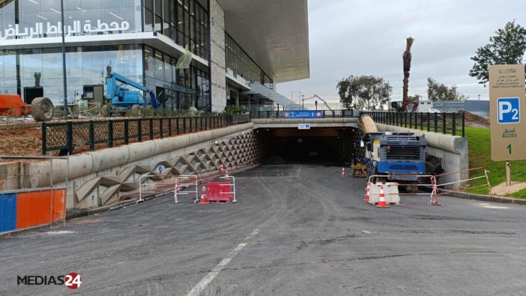 Gare Hay Riad : un chantier qui sera livré avant la CAN 2025 (Images)