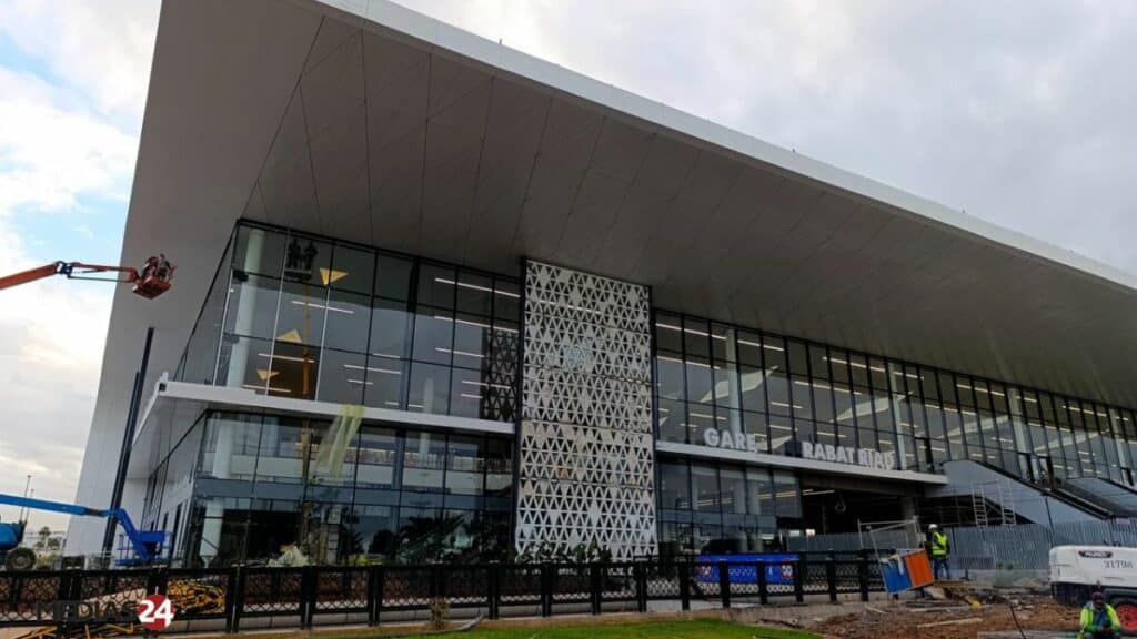 Gare Hay Riad : un chantier qui sera livré avant la CAN 2025 (Images)