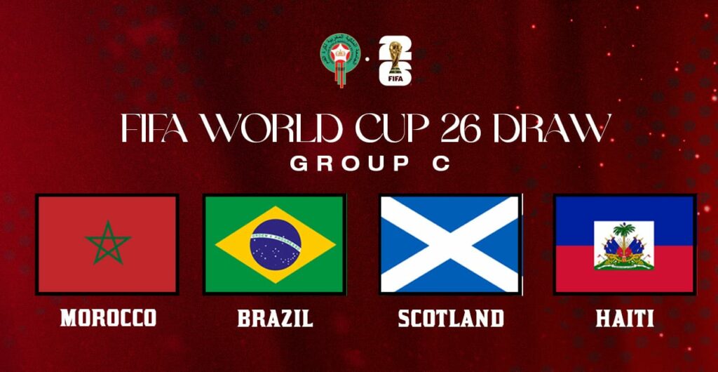 Coupe du Monde 2026. Le Maroc dans le groupe C avec le Brésil