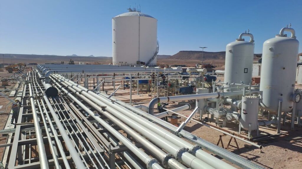 Gaz de Tendrara : mise en service réussie des deux puits de production