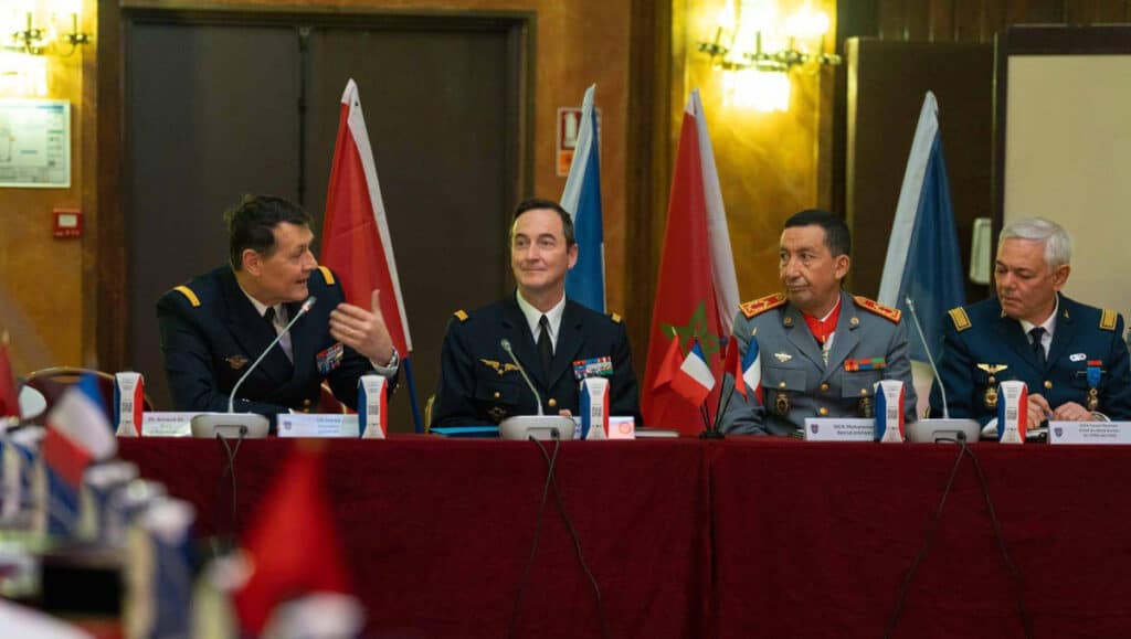 Tenue à Paris de la 23ᵉ Commission militaire mixte maroco-française