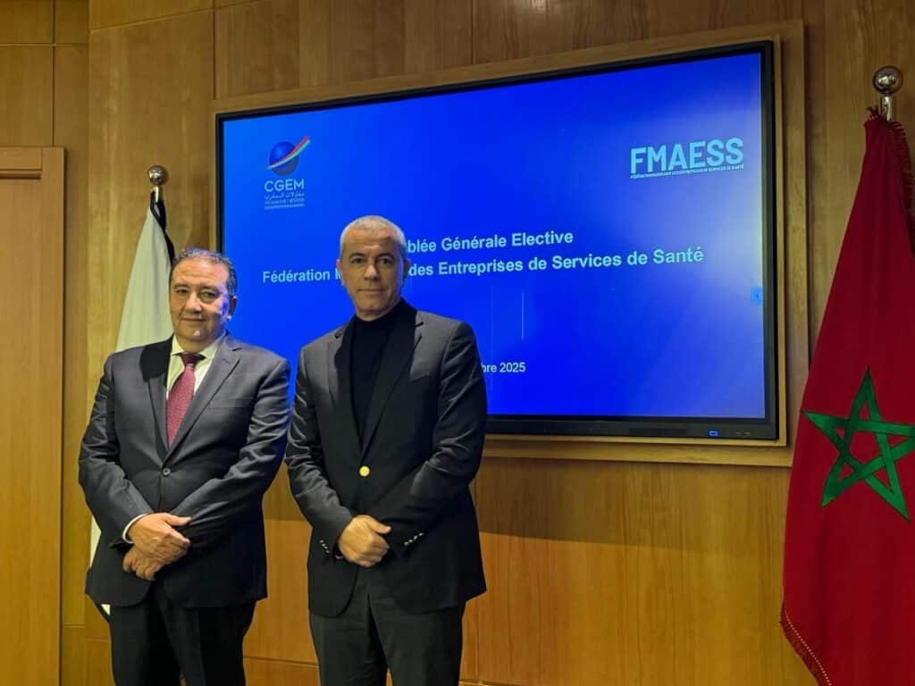 Le binôme Rochdi Talid et Redouane Semlali élu à la tête de la Fédération marocaine des entreprises de services de santé