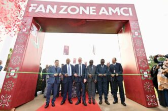 CAN 2025: Inauguration à Rabat de la Fan Zone AMCI dédiée aux étudiants et lauréats internationaux de la coopération