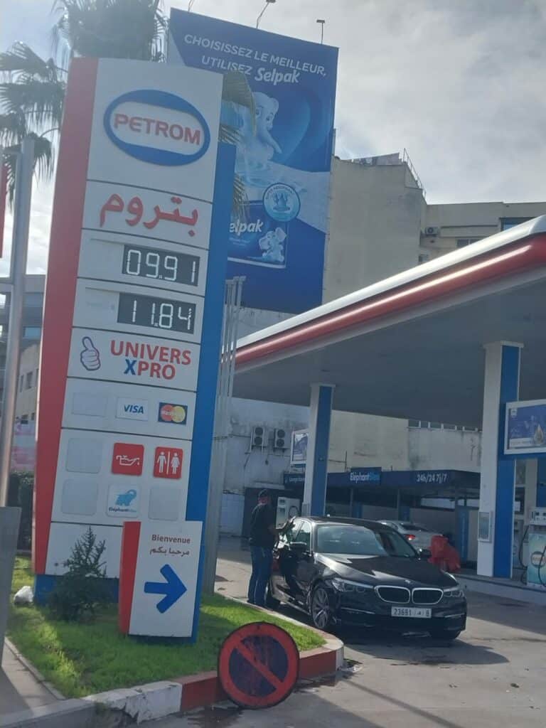 Carburants : le prix du gasoil descend sous les 10 dirhams le litre au Maroc