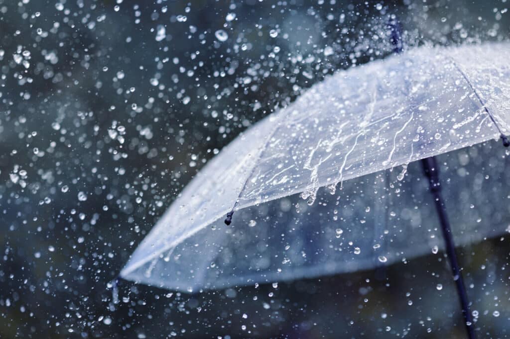 Les hauteurs de pluies enregistrées entre vendredi et samedi
