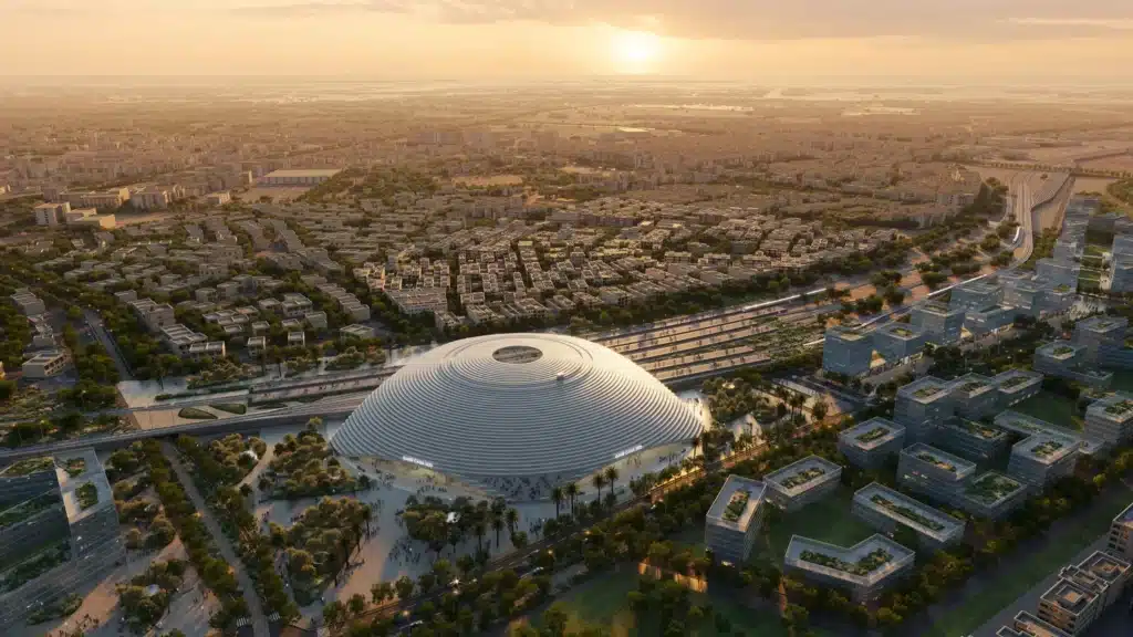 Le parti pris de la future gare Casa Sud expliqué par le cabinet d’architecture Oualalou+Choi (images)