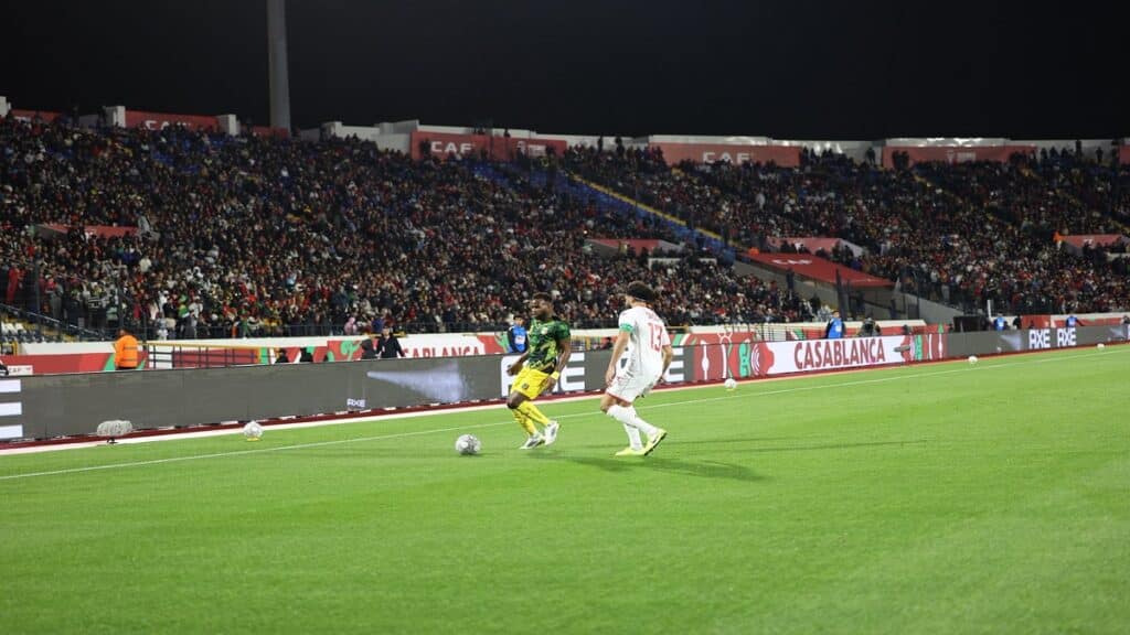 Vue du stade avec spectateurs Mali Tunisie CAN 2025
