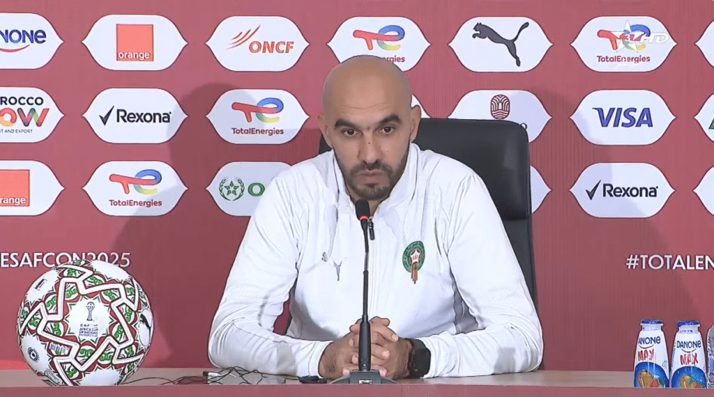 CAN 2025. &ldquo;The team that makes the fewest mistakes will win&rdquo; (Walid Regragui)