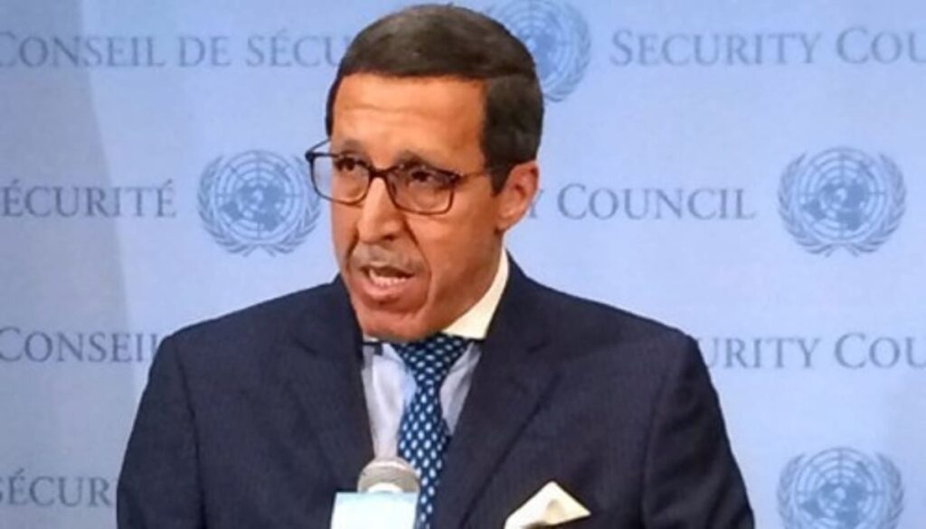 Omar Hilale, représentant permanent du Maroc auprès de l’ONU.