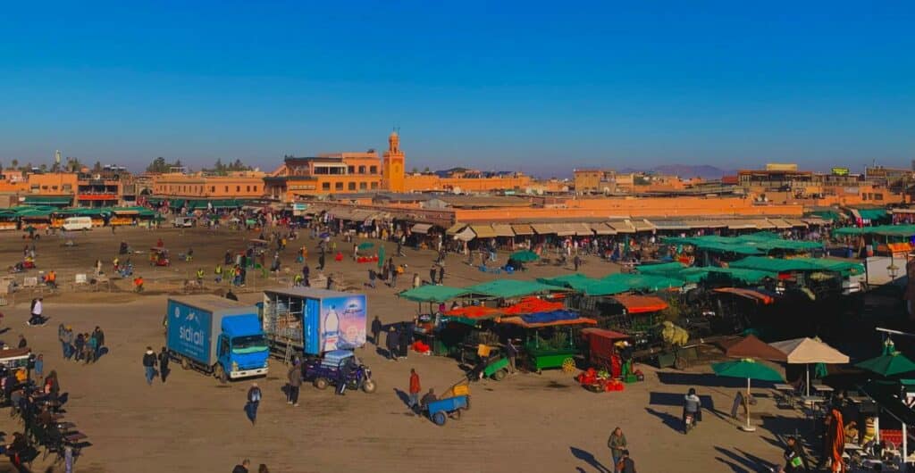 Quand la CAN redessine l'espace public de Marrakech