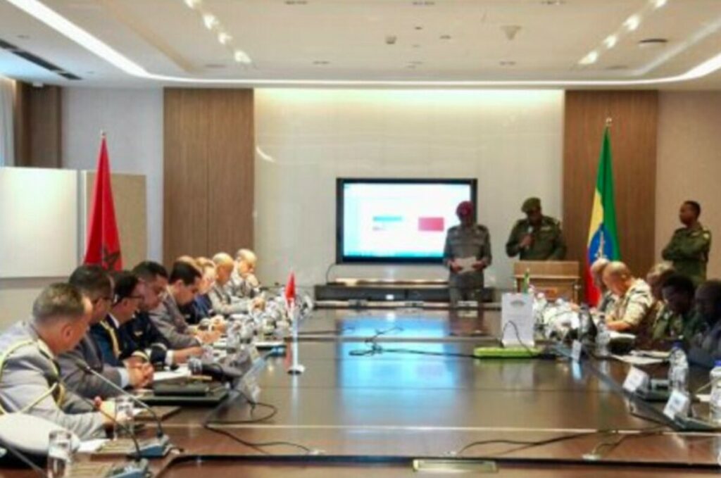 La commission militaire mixte maroco-éthiopienne a tenu sa première réunion dans la capitale éthiopienne.