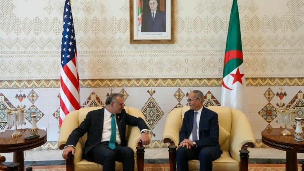 Massad Boulos, conseiller de Trump, en visite en Algérie