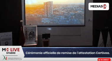 Cérémonie de remise de l’attestation Certivea à l'HUIM6 de Rabat