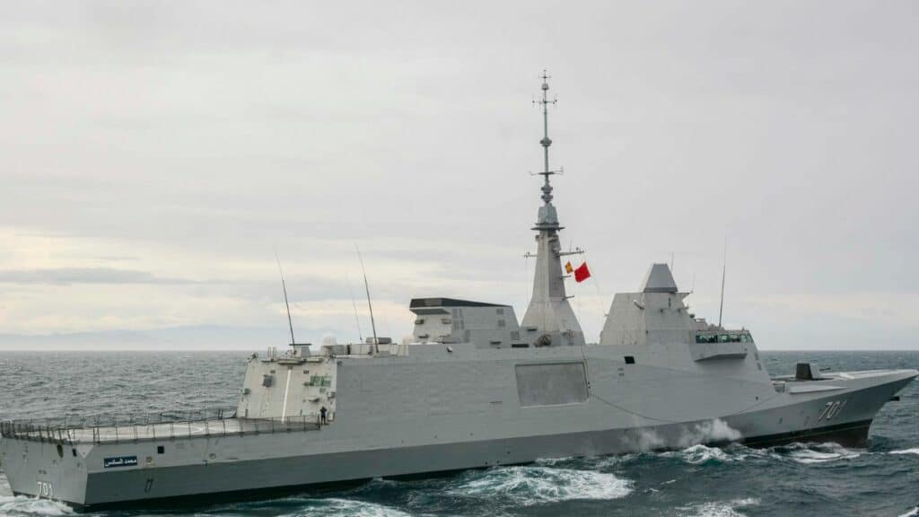 Orion 26 : la frégate Mohammed VI s'entraîne au combat avec le porte-avions Charles de Gaulle