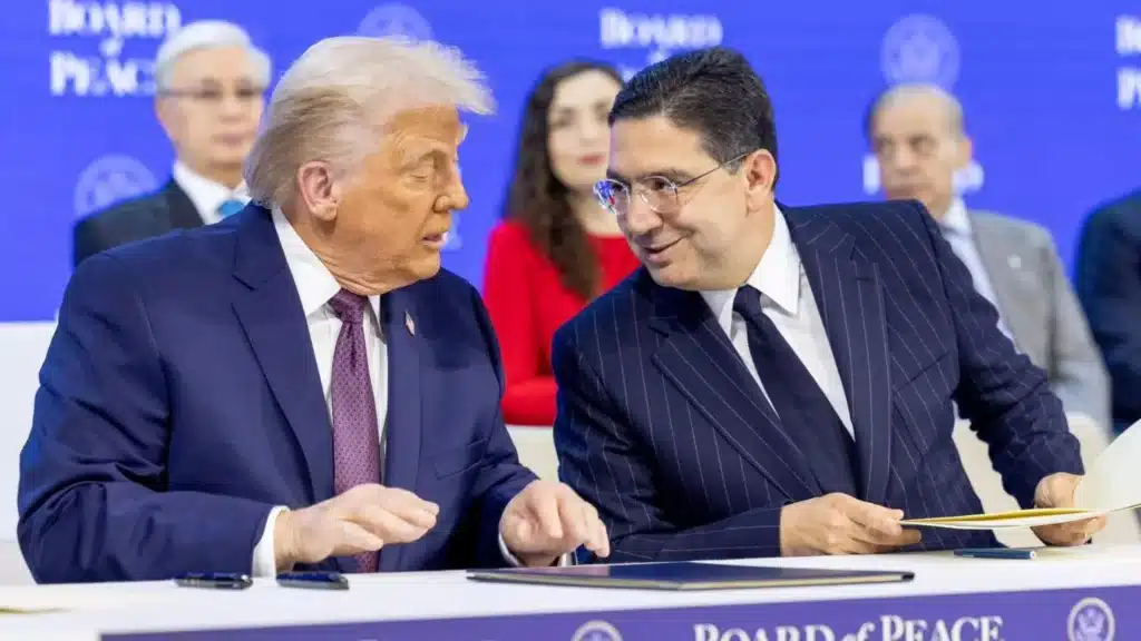 Donald Trump et Nasser Bourita à Davos (janvier 2026), Board of Peace (Conseil de Paix)