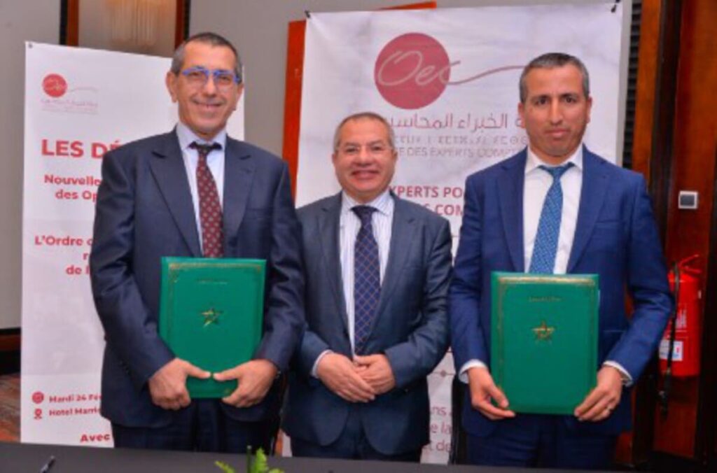 L’Office des Changes et l’OEC signent une convention-cadre pour renforcer la coopération professionnelle.