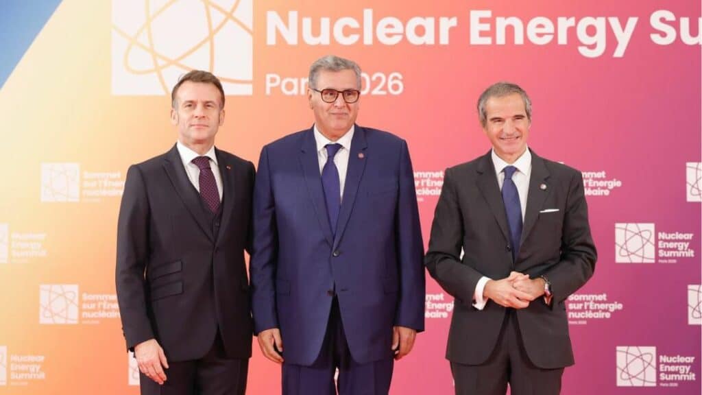 Aziz Akhannouch représente le Roi au Sommet mondial sur l'énergie nucléaire à Paris