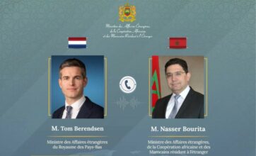 Bourita s’entretient avec le nouveau chef de la diplomatie néerlandaise