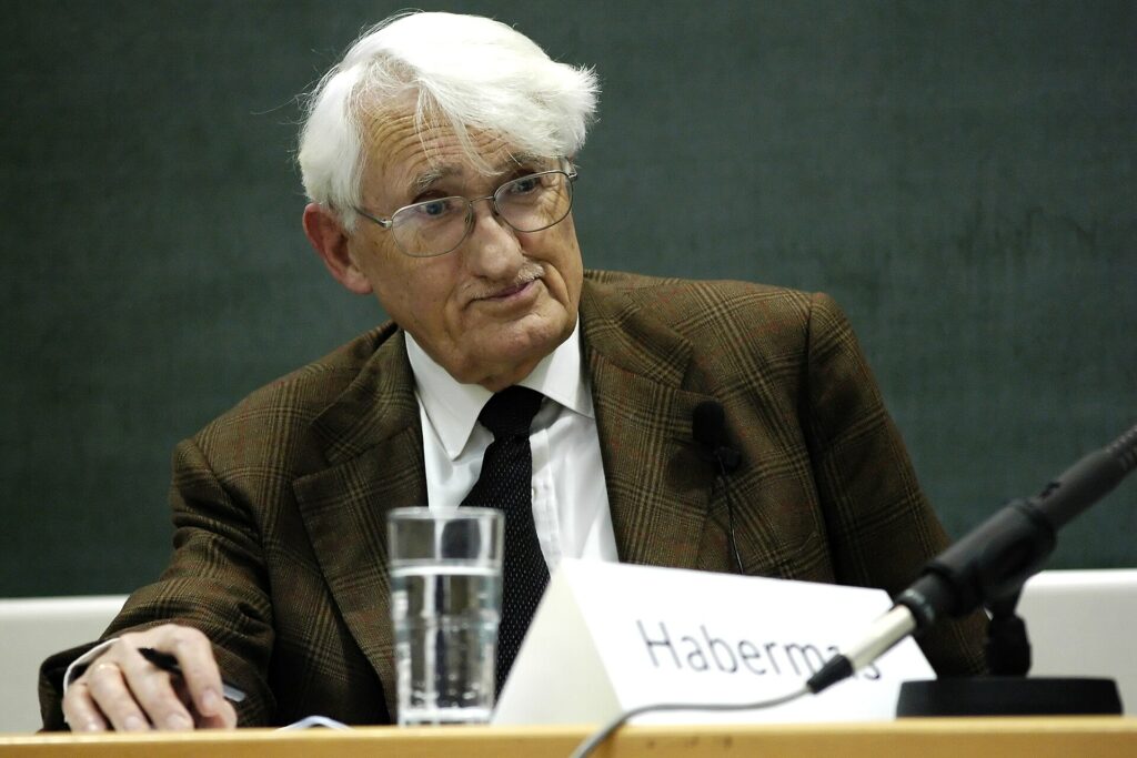 Jürgen Habermas, philosophe allemand, évoqué par des intellectuels marocains après sa mort