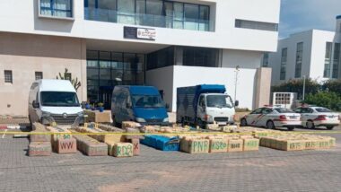 Trafic international : plus de 11 tonnes de chira saisies à Essaouira, trois véhicules interceptés