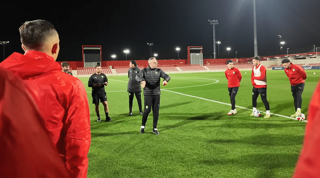 Mohamed Ouahbi avant son premier match avec le Maroc face à l’Équateur