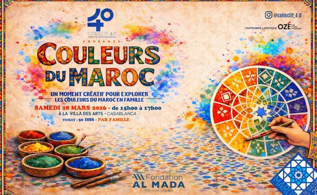 &ldquo;Couleurs du Maroc&rdquo; : un voyage artistique pour les familles à la Villa des Arts de Casablanca