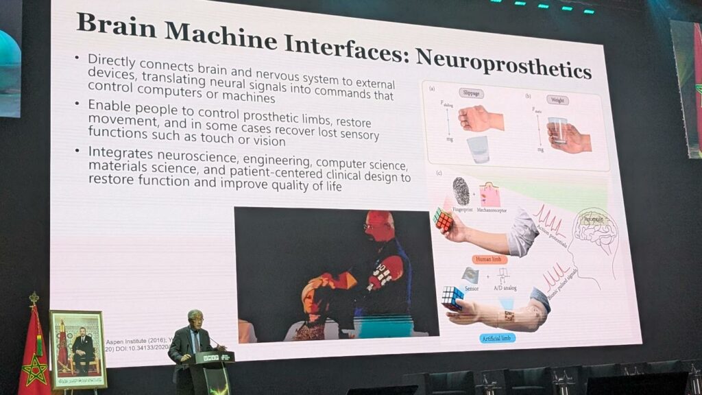 Conférence à l’UM6P sur la santé des populations, la prévention, l’alimentation, l’IA et l’impact du climat sur la santé