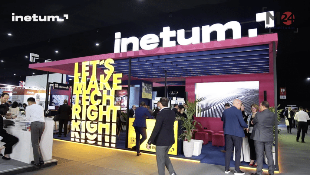 Inetum dévoile sa nouvelle identité de marque et son nouveau positionnement lors du GITEX 2026