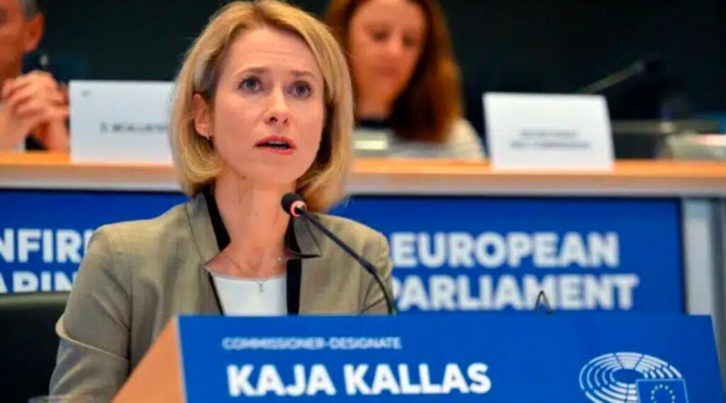 Kaja Kallas en visite officielle au Maroc.