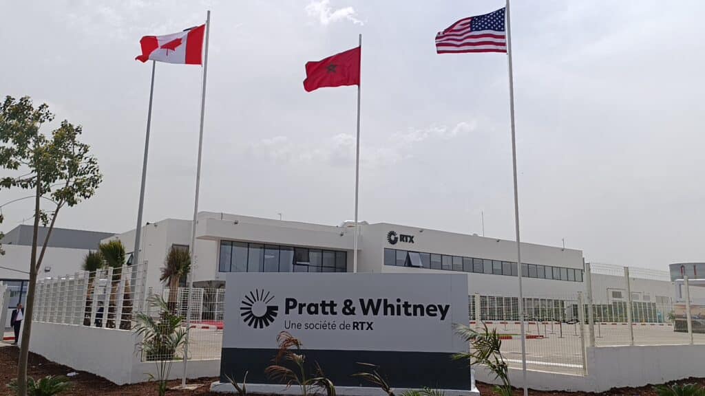 Pratt & Whitney inaugure son usine de moteurs d'avions à Casablanca
