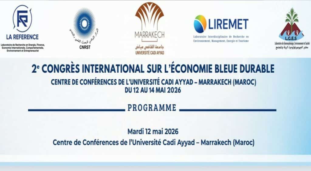 Marrakech accueille le 2e Congrès international sur l’économie bleue durable.