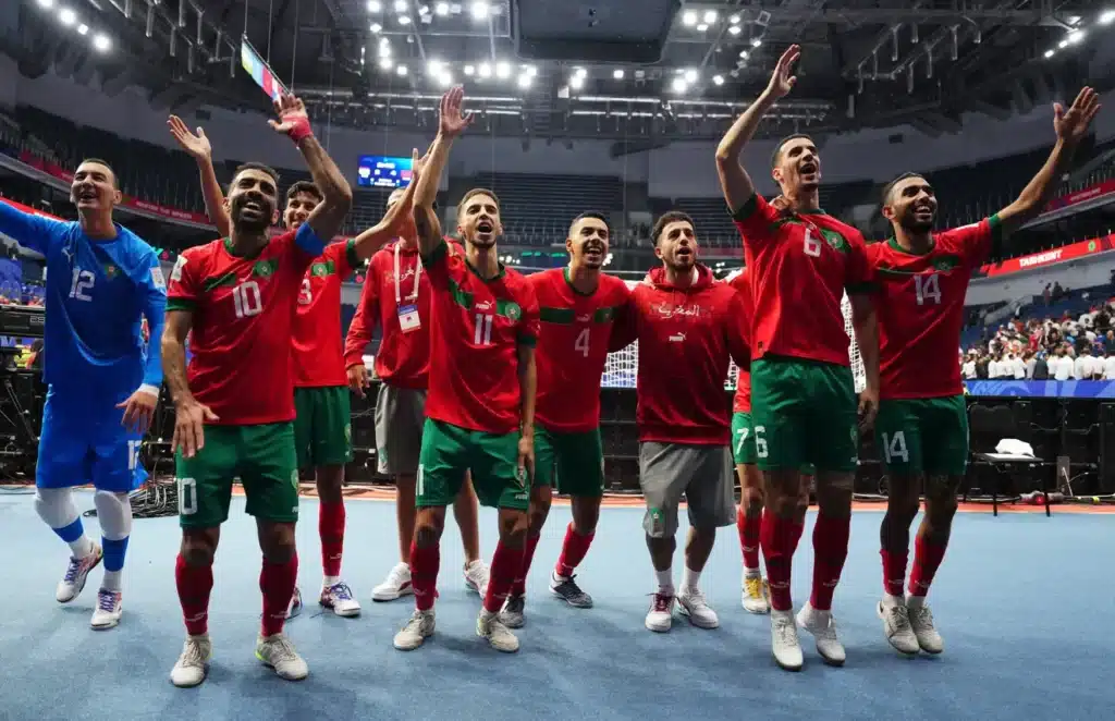 Futsal : le Maroc conserve sa 6e place mondiale au classement FIFA